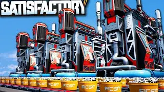 I Used Up an ENTIRE WORLDS Aluminum Supply in Satisfactory Update 6