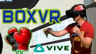 ХУКИ и АППЕРКОТЫ В ВИРТУАЛЬНОЙ РЕАЛЬНОСТИ на HTC vive в игре BOXVR