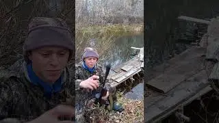 охота с воздушкой на уток и гусей в полёте 