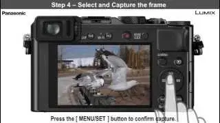 Panasonic - LUMIX Point and Shoot - DMC-LX100 - How to capture 4K images from 4K video footage.
