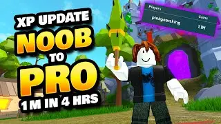 Noob to Pro in XP Update for Roblox Islands (1M+ Coins in 4 Hours)