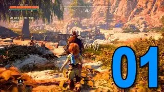 Horizon Zero Dawn - Part 1 - The Beginning (Playstation 4 Pro Gameplay)