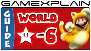 Super Mario 3D World - World Star-6 Green Stars & Stamp Locations Guide & Walkthrough