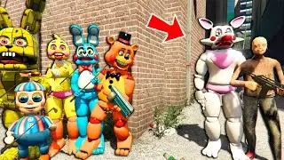 CAN FREDDY AND THE ANIMATRONICS SAVE THE MUNGLE FROM GRANDPA? GTA 5 FNAF MODS