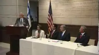Congressman Steny Hoyer introduces PM Netanyahu