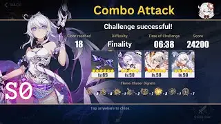 Honkai Impact 3 Elysian Realm 7.3 - Herrscher of Finality (S0) Finality Full Run [Combo Attack]