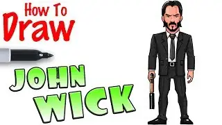 How to Draw John Wick | Fortnite.