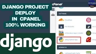 How to Deploy Django Project in CPanel | Easy CSE Learn |