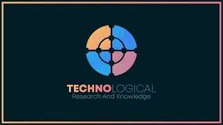 Abstract technology logo design.