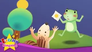 The Green Frog - Where is it? (In/On/Under) - English animated story for Kids