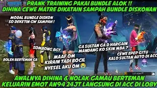 GASULTAN GA DIHARGAIN SAMA TANTE TRAINING MALAH DIHINA SAMPAH, KELURIN EMOT AN94 24JT AUTO MENYESAL!
