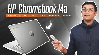 HP Chromebook 14a Unboxing & Review ⚡ Affordable Touch Laptop for Students! (Deal Price - ₹18,990)