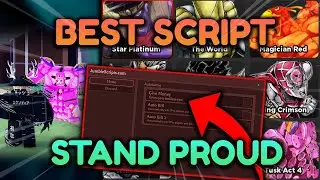 *UPD 1.1* STAND PROUD HACK 🔥 INFINITE YEN, UNLOCK ALL STANDS, AUTO KILL 🔥 Roblox Stand Proud Script