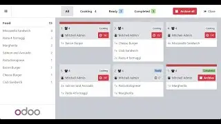 Kitchen Screen for Odoo 17 Point of Sale || Odoo Kitchen Screen