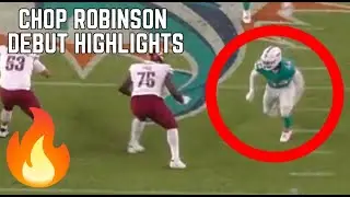 Chop Robinson NFL Debut Highlights💥 || NFL Preseason 2024 ||