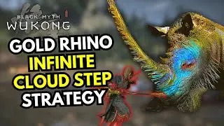 How to beat Gold Armored Rhino without dodging in Black Myth Wukong
