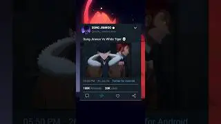 [ Solo Leveling ] White Tiger Guild Leader vs Sung Jinwoo#amv #sololeveling #sungjinwoo