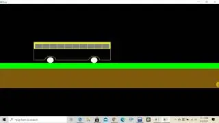 Bus Open_GL /  Computer Graphics Project With Source Code