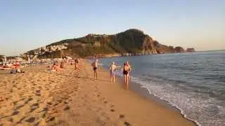 Alanya: Kleopatra (Cleopatra) Beach, Perfect Sand, Sunset, Summer