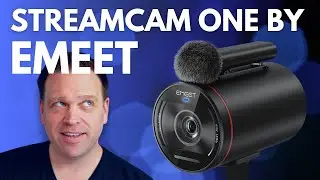 Best microphone in a webcam AND ITS WIRELESS | The EMEET StreamCam One