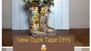 Sunflower Duck Tape Decor