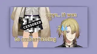 Luca went outside in public with no pants on. 【NIJISANJI EN】