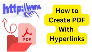 How to create PDF files with Hyperlinks in it