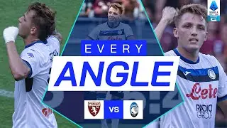 Retegui Dominates the Box | Every Angle | Torino-Atalanta | Serie A 2024/25