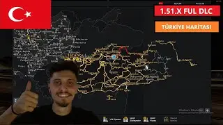 ETS2 1.51 TÜRKİYE HARİTASI NASIL KURULUR ? BEDAVA DLC NASIL YAPILIR ?