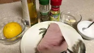 Рыба меч на сковородке за 5 минут