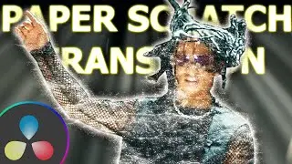 The Paper Scratch Transition in Davinci Resolve 18 | Tutorial