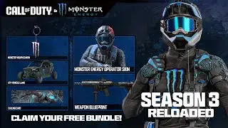 FREE BLUE MONSTER ENERGY OPERATOR BUNDLE! (Free Operator, Blueprints, & MORE!) - Modern Warfare 3