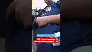 ДПС ГАИ требование за тонировку