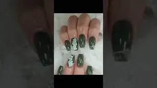 happy independence day/14 august Nail Art #nailart #14agust #pakistan