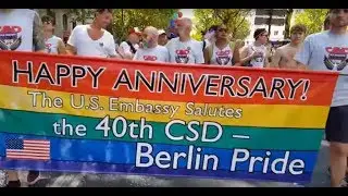 ЛГБТ-ПАРАД В БЕРЛИНЕ - 28.07.2018 - 40th CSD in BERLIN!!!