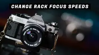 EOS R5 Adjust Rack Focus Speed!