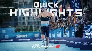 Quick Race Highlights | 2023 PTO Asian Open Womens Race 📽