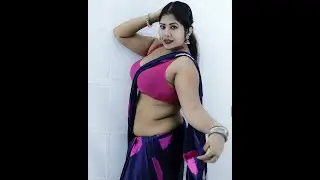 Desi Village Aunty Show Big Boobs   Hot Aunty Deep Cleavage