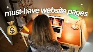 5 website pages you NEED if you want to make money online 💰