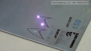 MOPA laser Marking color on stainless steel