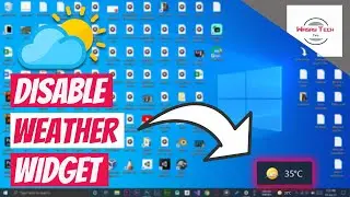 How to Remove Weather in Taskbar on Windows 10 | Remove Weather Widget on Windows 10