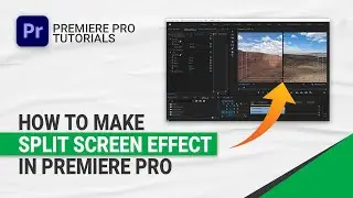 How To Make Animated Split Screen Effect In Adobe Premiere Pro