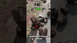 Cars vs. Rock Slide