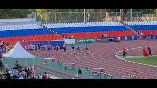 26.06.2023 - Первенство России U16. 100 м (финал), юноши