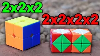 I tried a 4-Dimensional Rubik's Cube!