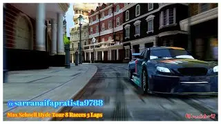 Cars 2 The Video Game | Max Schnell - Race Mode (8 Racers) | Hyde Tour 5 Laps