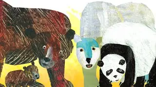 🐻🐻‍❄️Brown Bear, Polar Bear, Panda Bear, and Baby Bear | Animated 10 minute compilation for Kids! 🐼🧸