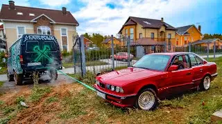 Нашли BMW в огороде. Классика