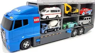 13 Type Cars Tomica ☆ Tomica opened and stored in the Okataduke convoy!