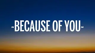 Kelly Clarkson - Because Of You (Lyrics)